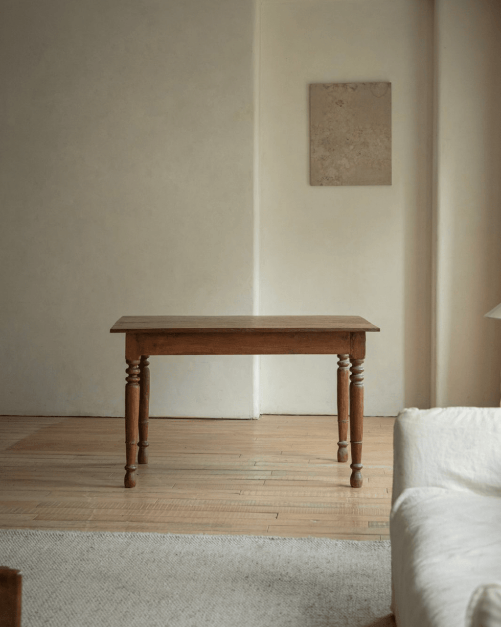 Tables indonésiennes vintage en bois de teck