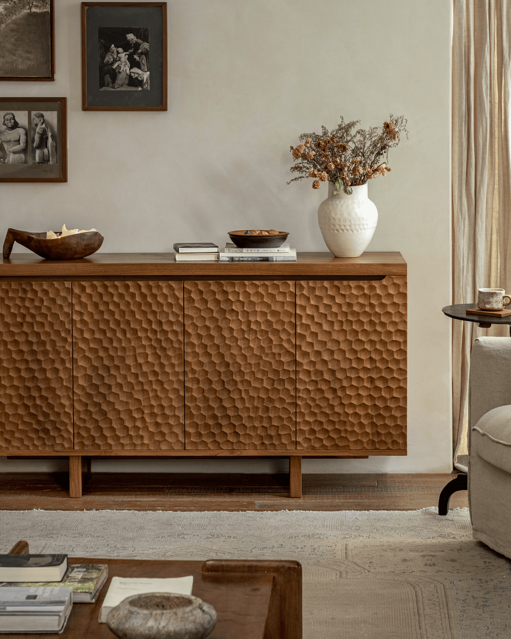 Buffet en nid d'abeille n°4
