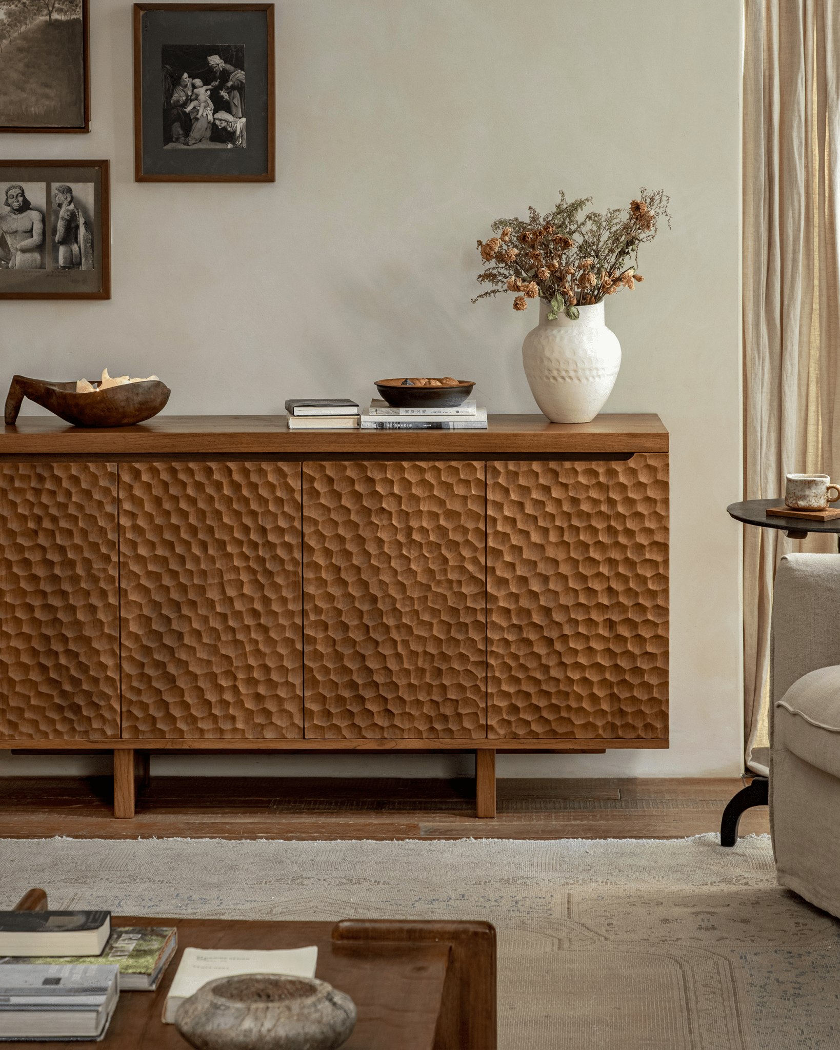 Buffet en nid d'abeille n°4