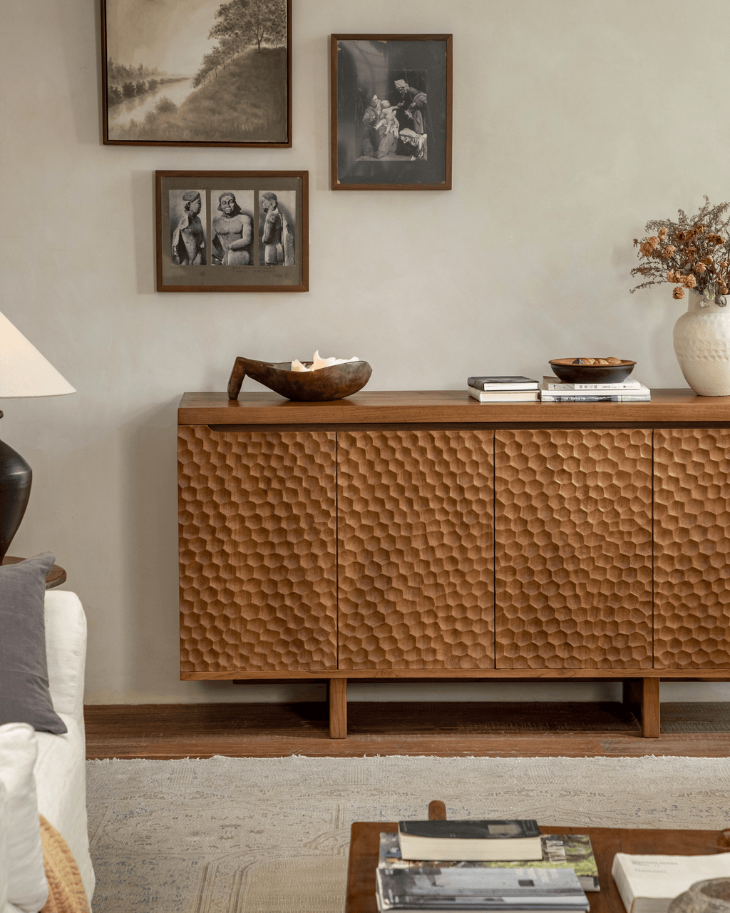 Buffet en nid d'abeille n°4