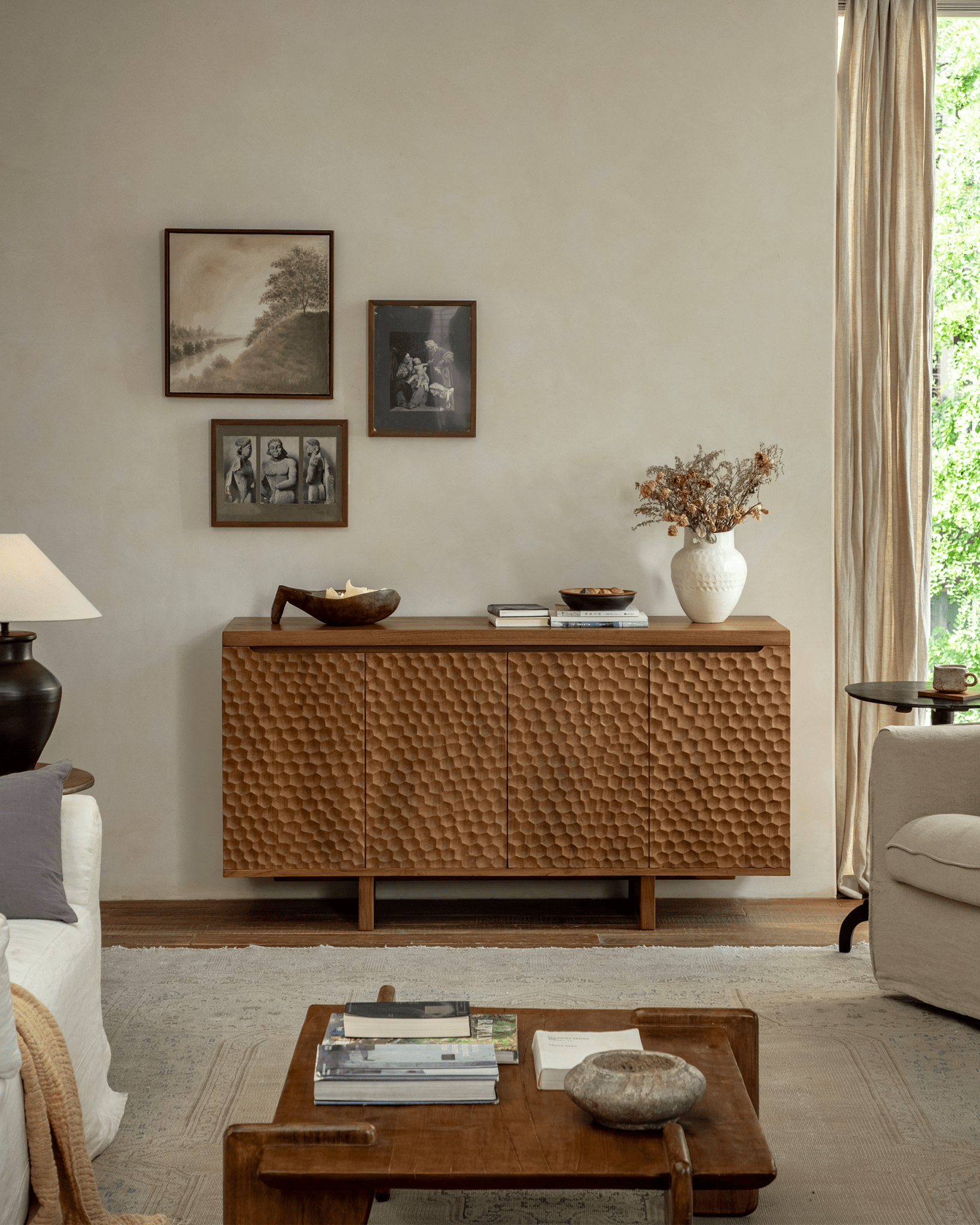 Buffet en nid d'abeille n°4