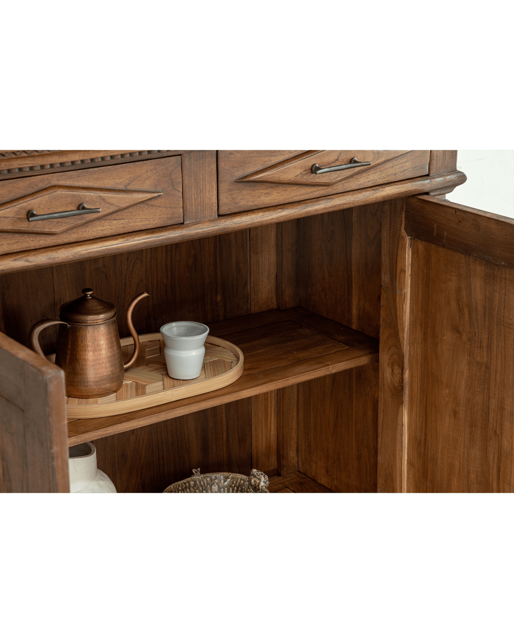 Armoire en teck Victoria
