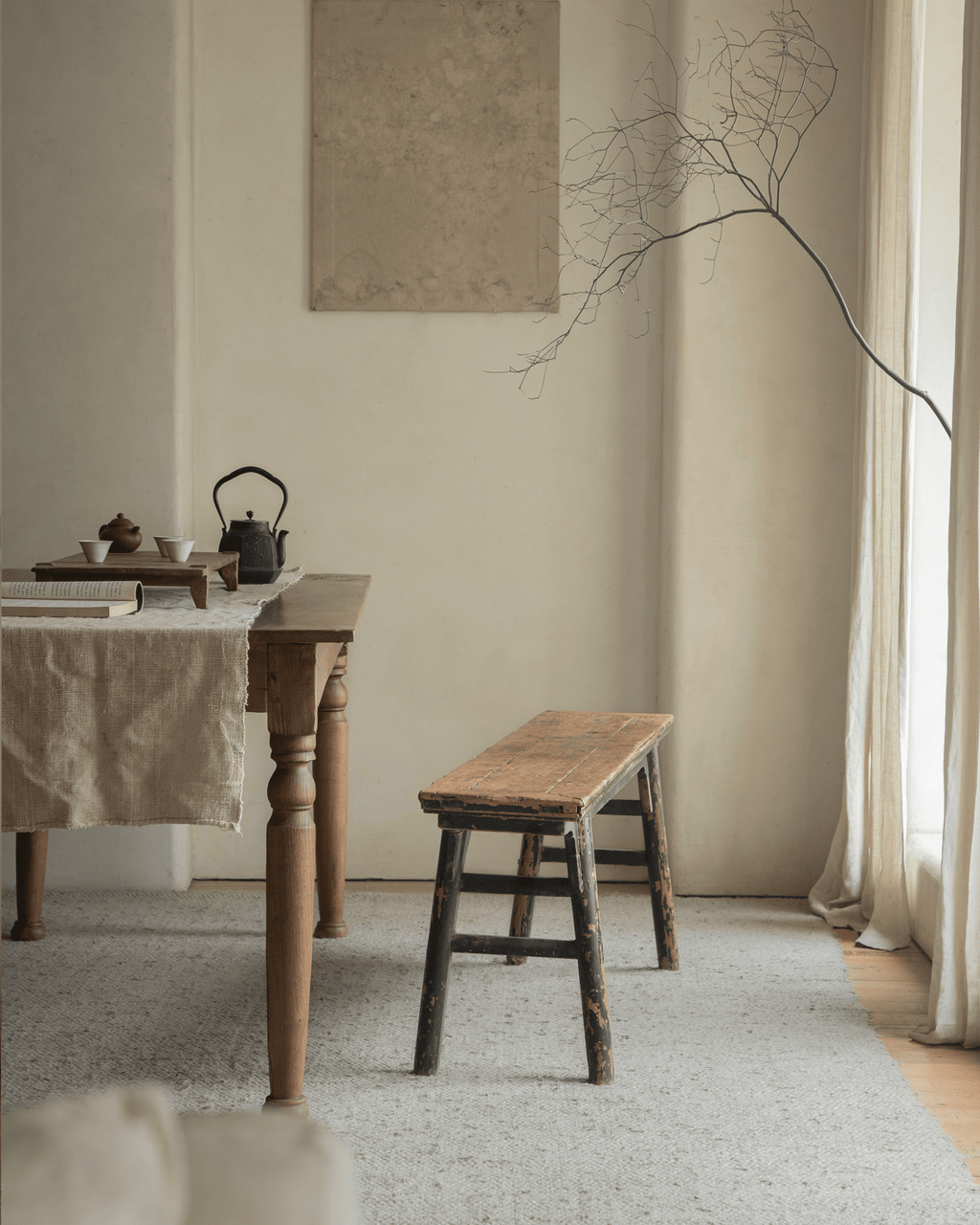 Table console chinoise antique