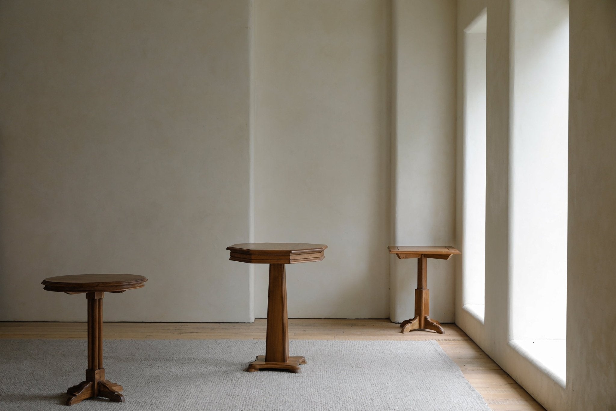 Table d'appoint géométrique