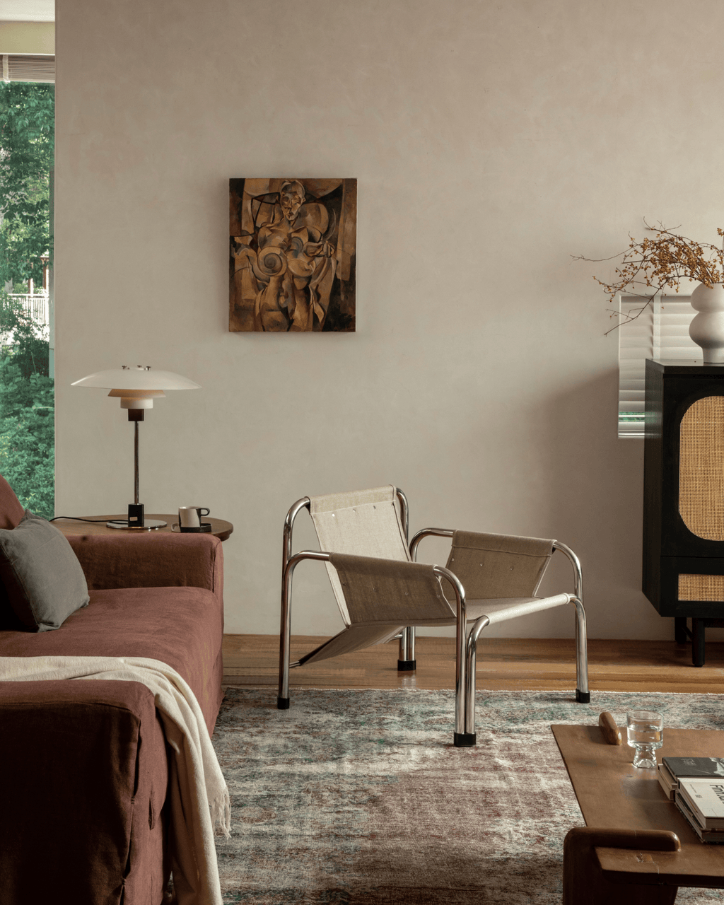 Chaise longue en U