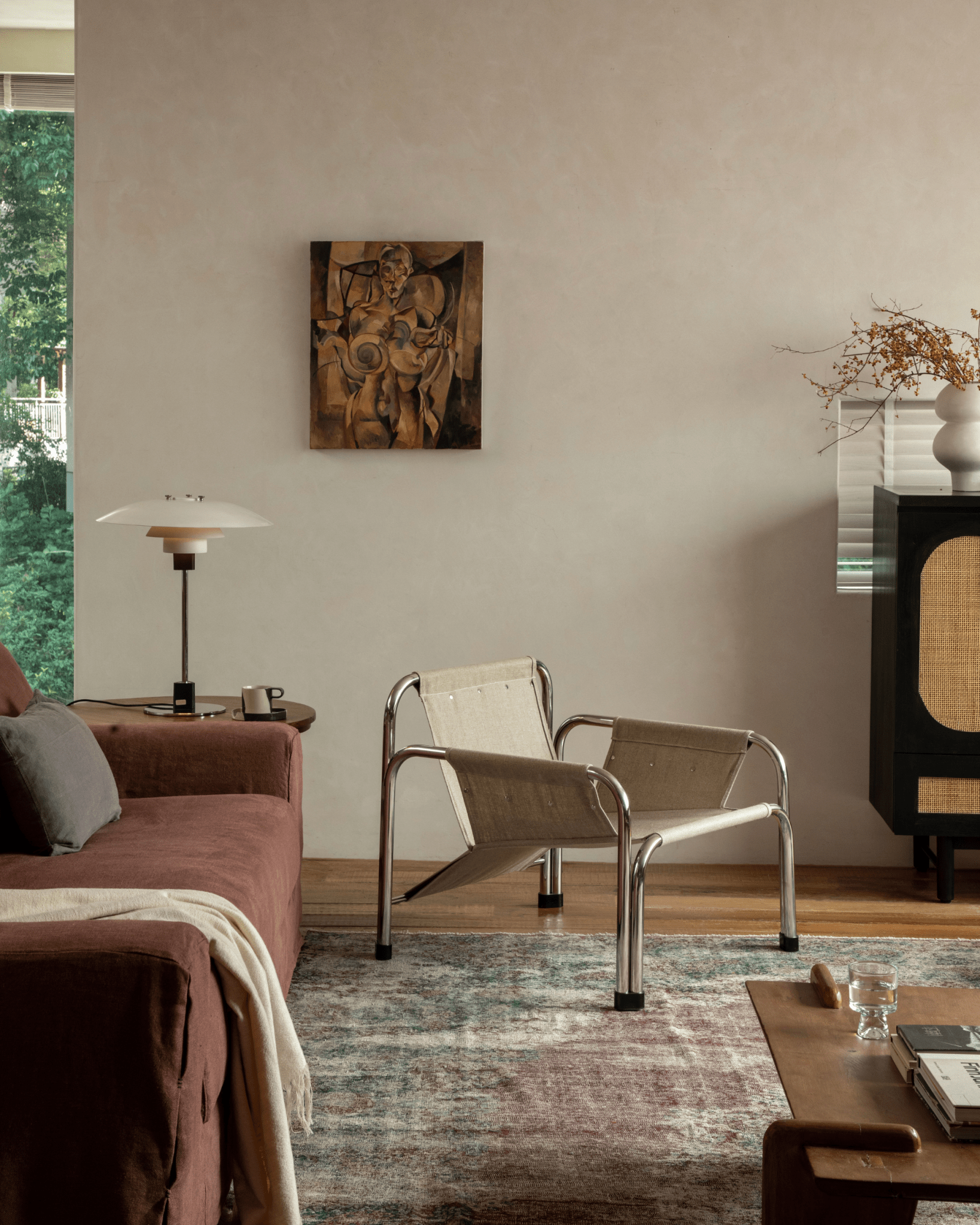 Chaise longue en U