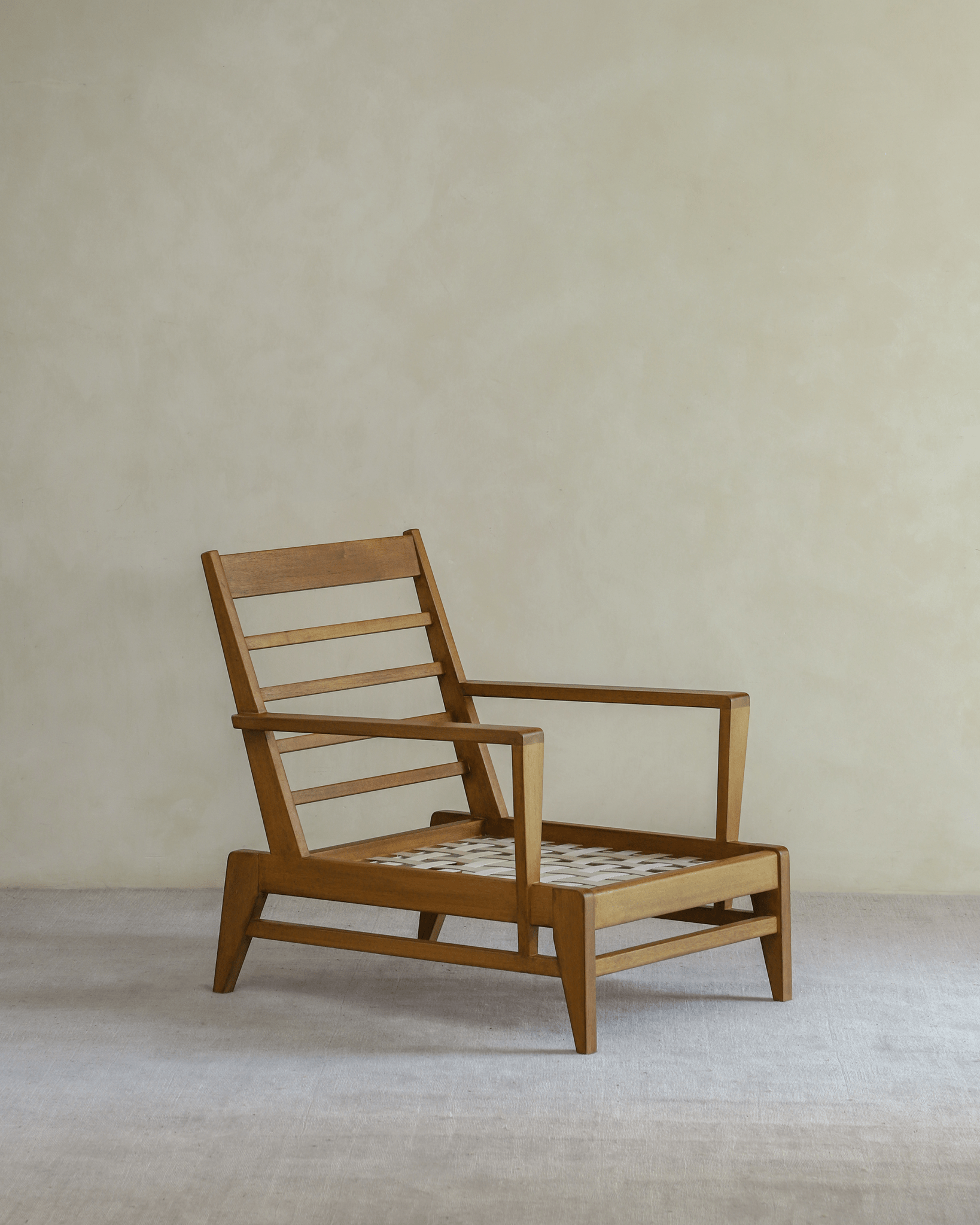 Fauteuil de salon en cuir René