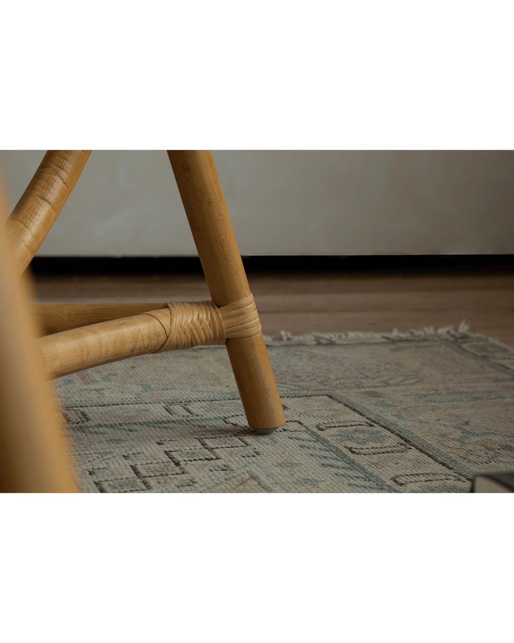 Chaise longue en rotin Nalgae