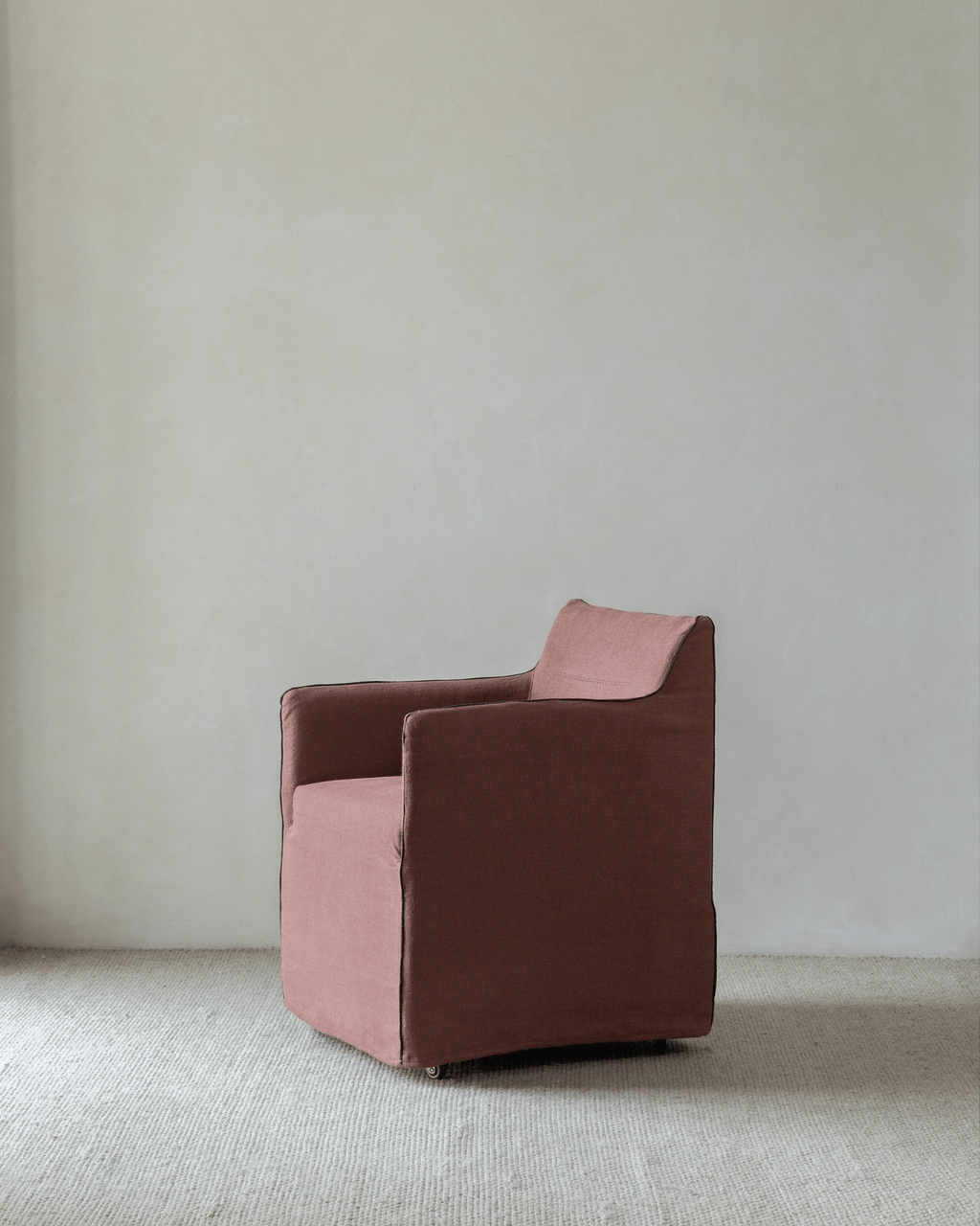Housse de chaise en lin Ducy