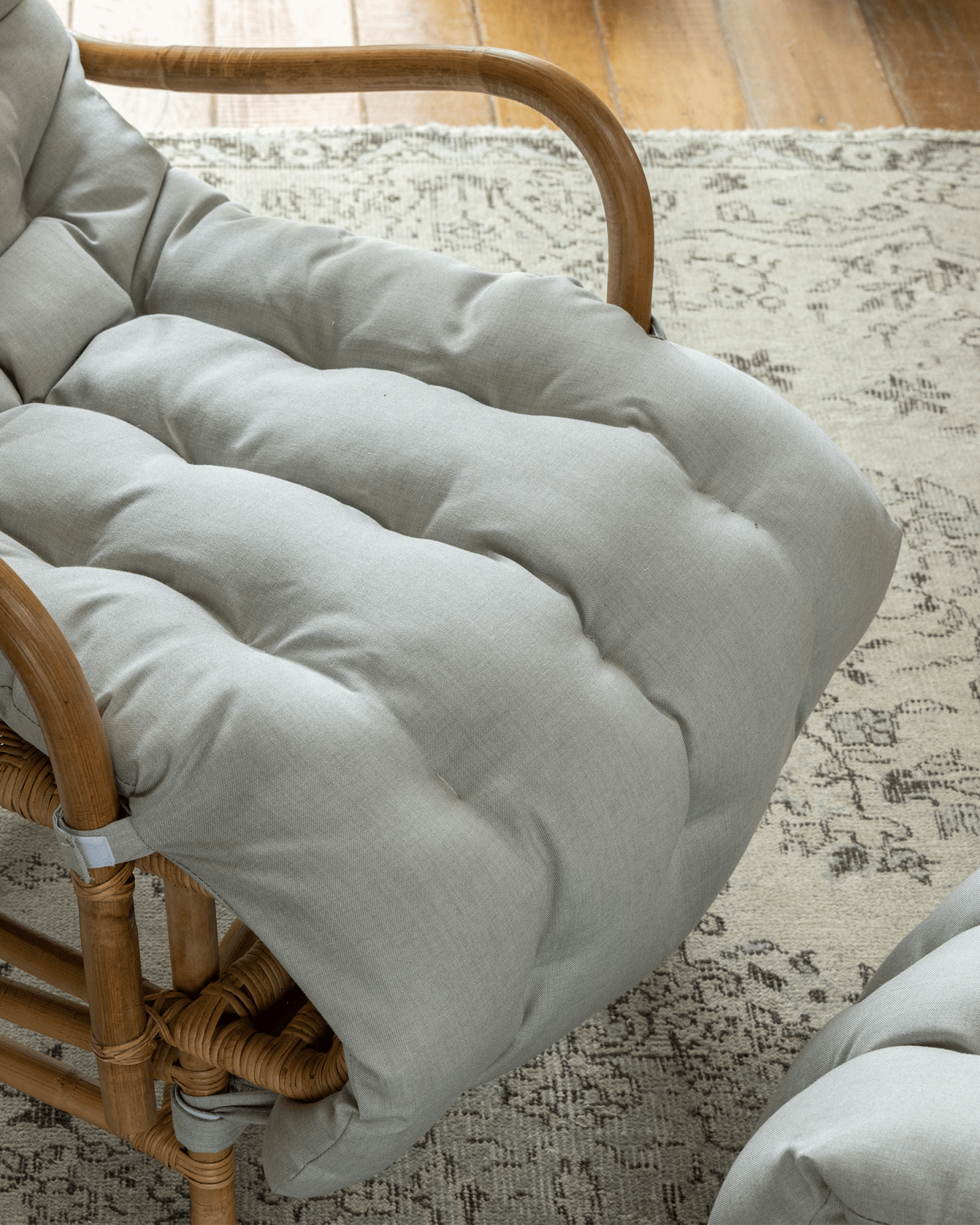 Chaise longue en rotin Nalgae