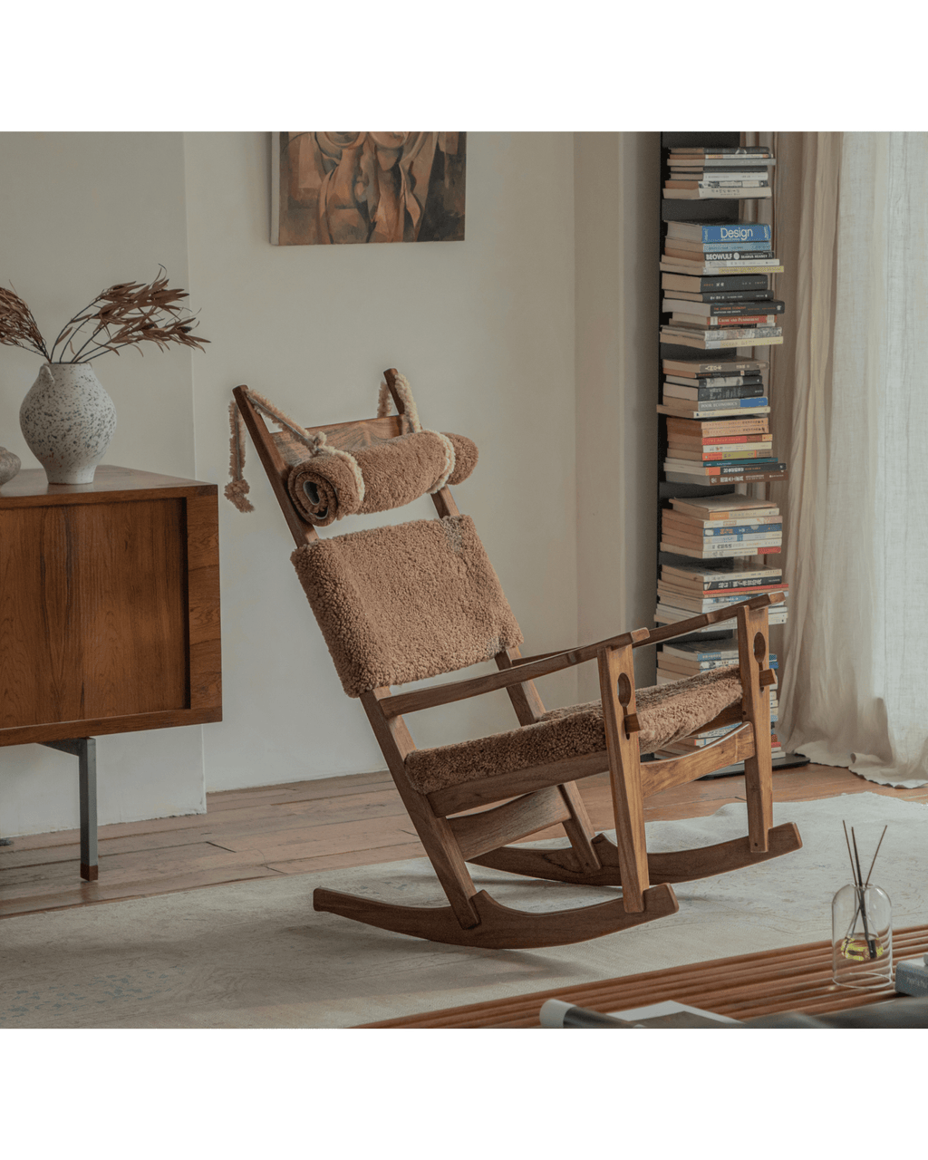 Fauteuil à bascule Hans