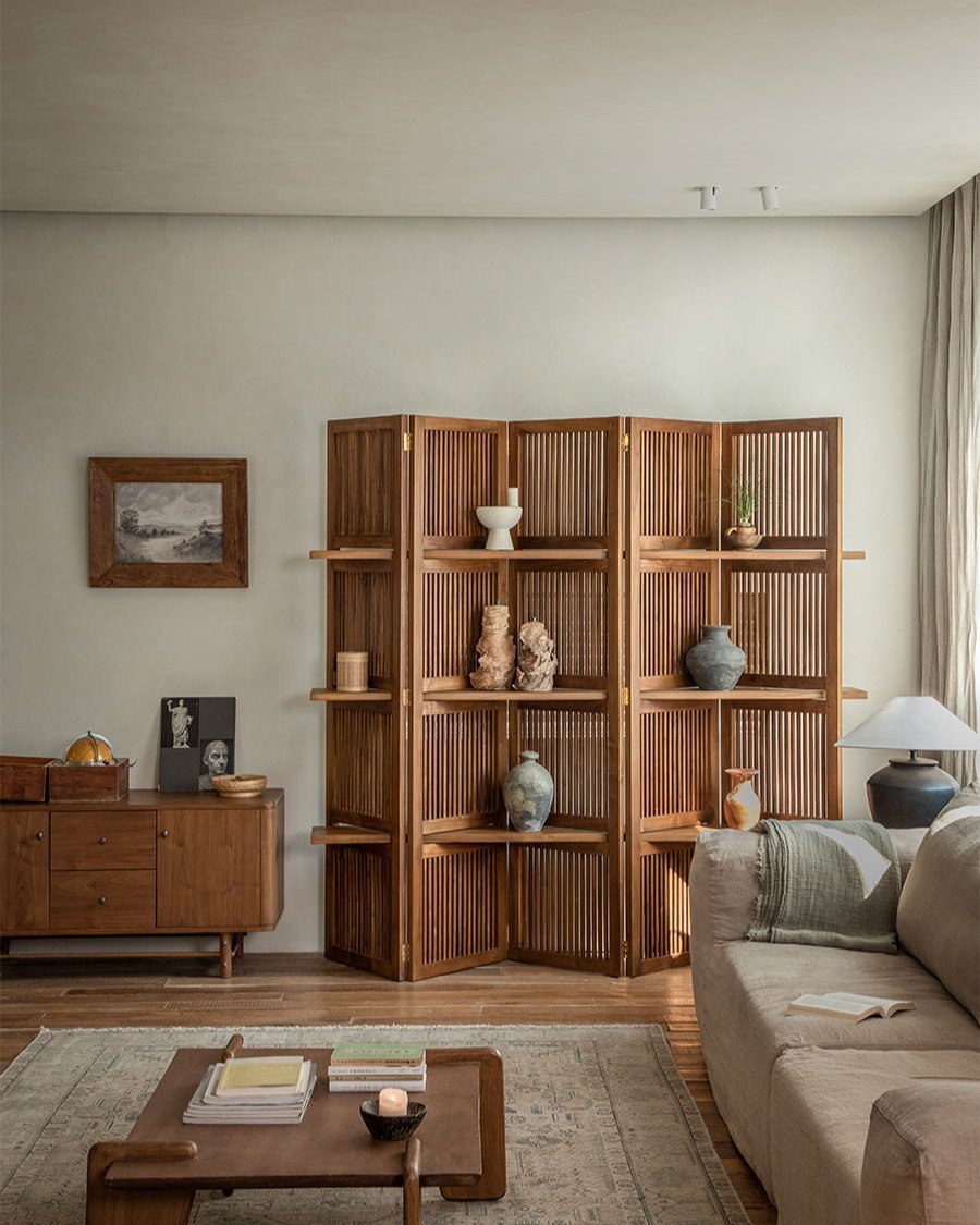 Paravent en bois sylvestre