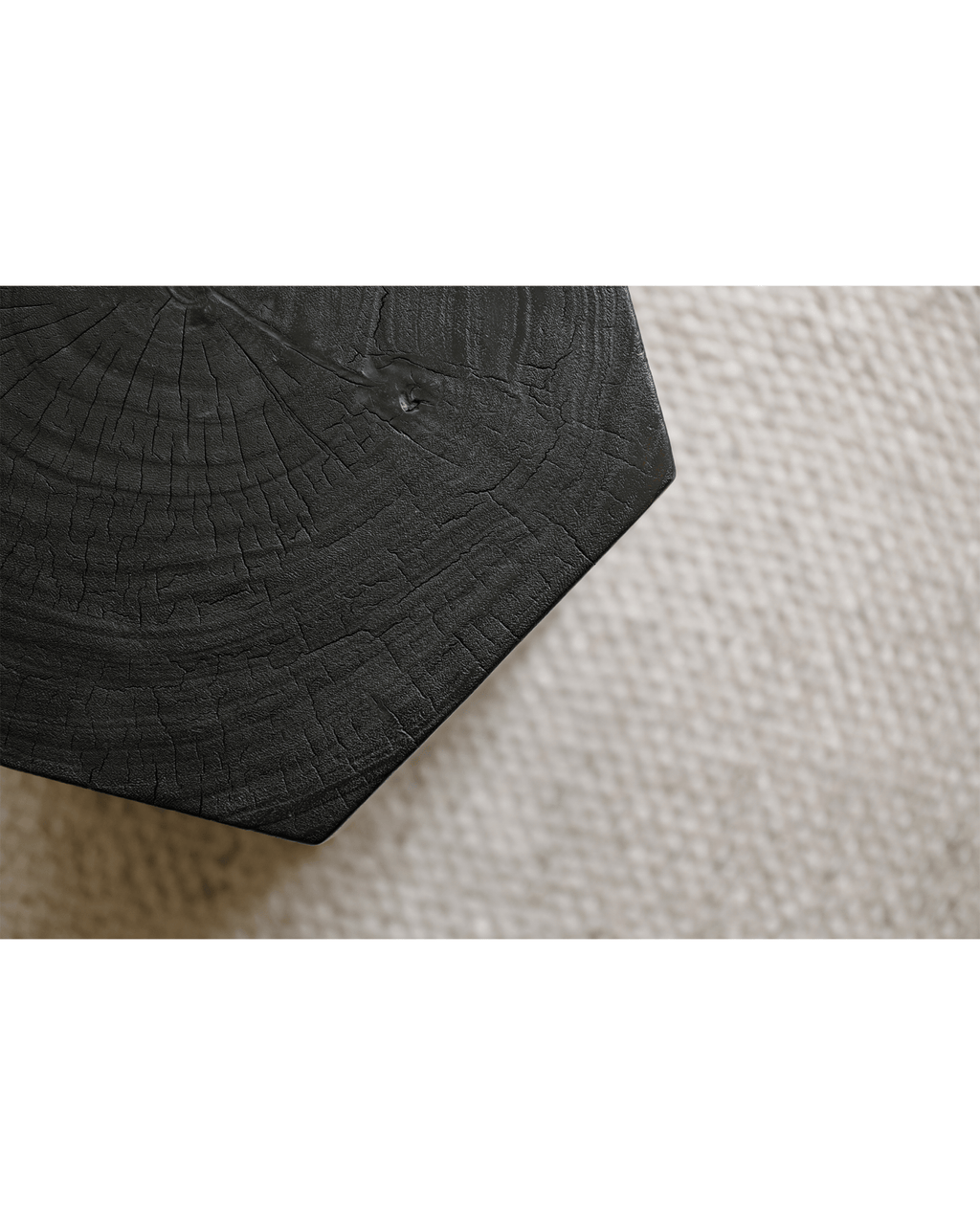 Table d'appoint hexagonale