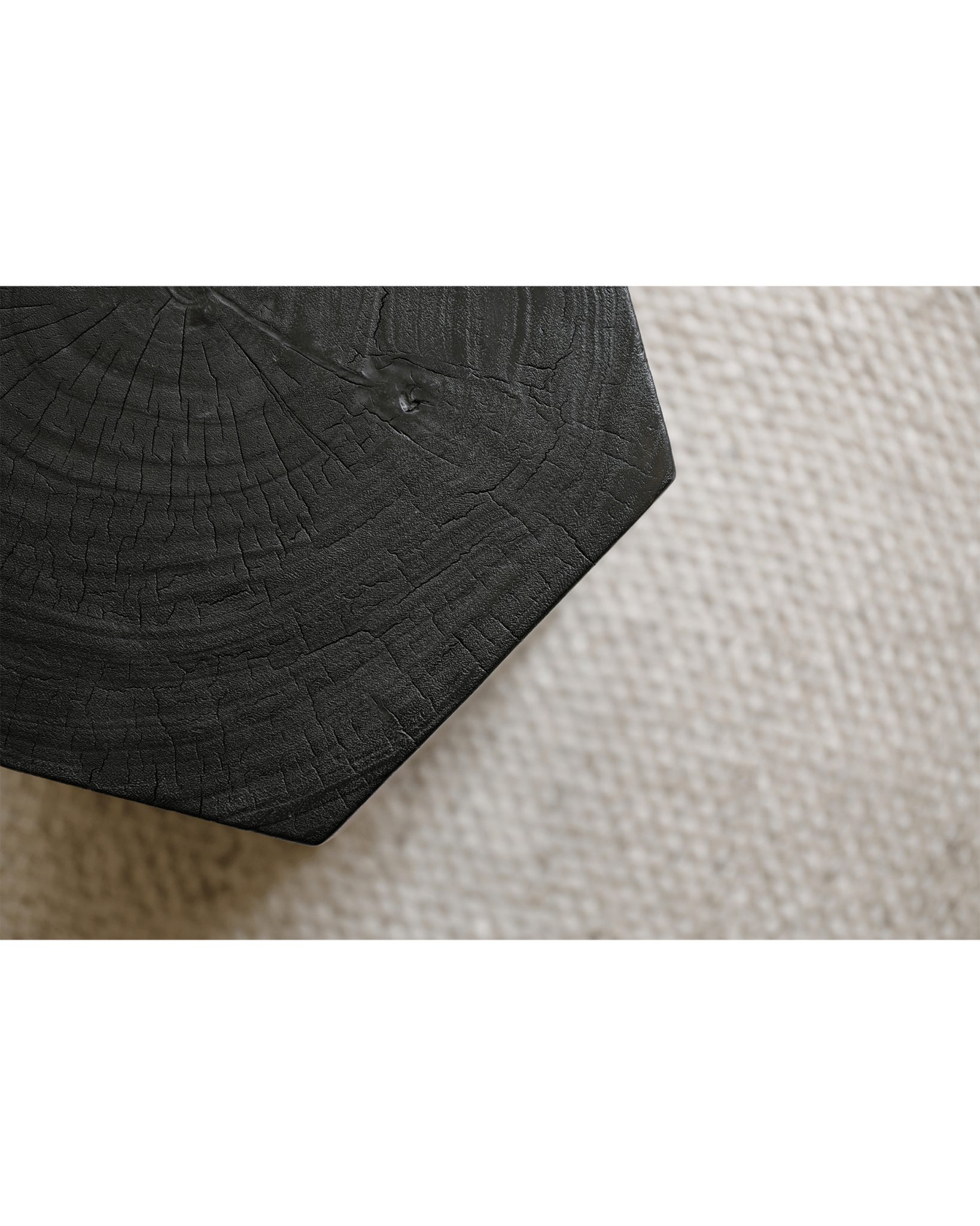 Table d'appoint hexagonale