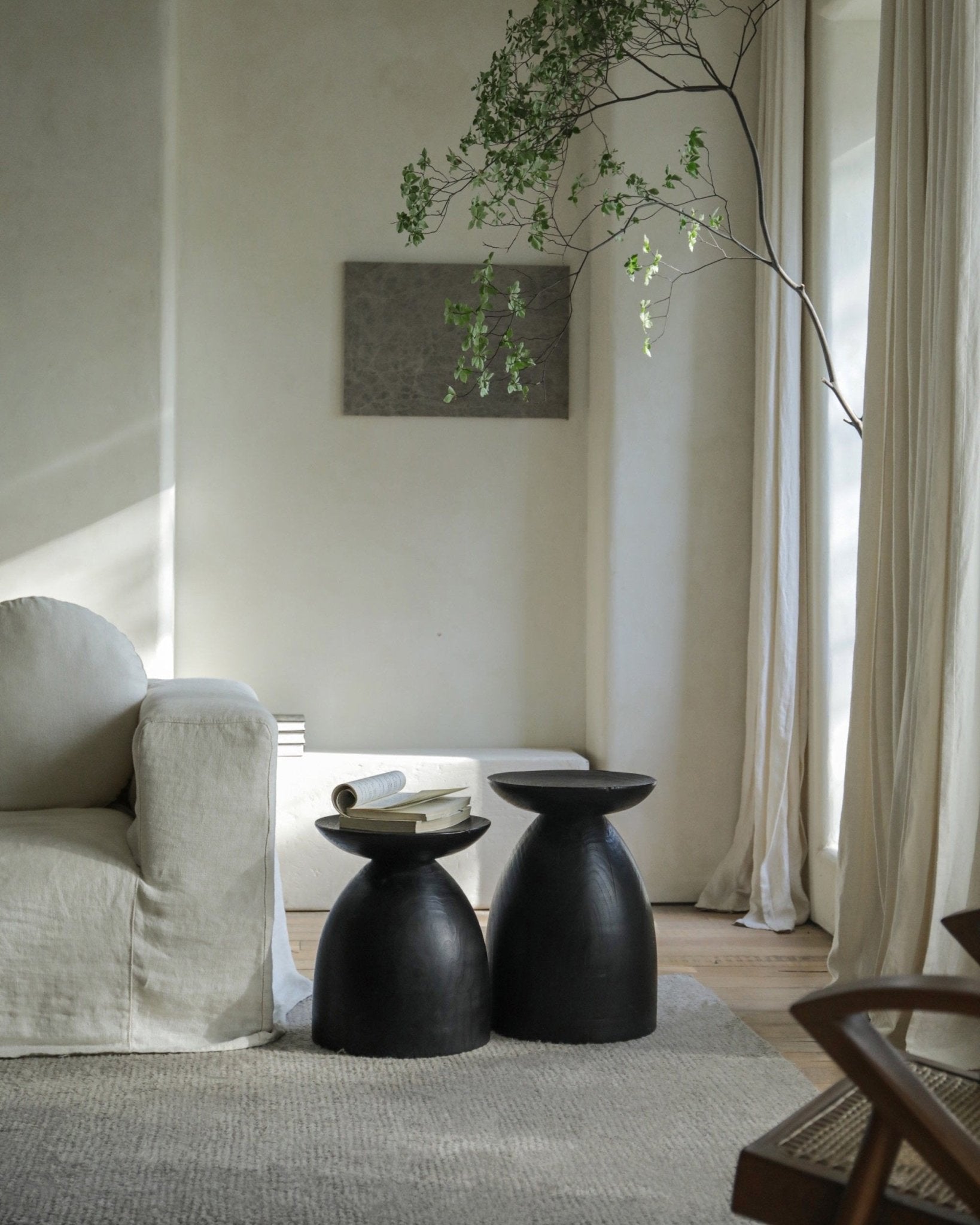 Table en sablier