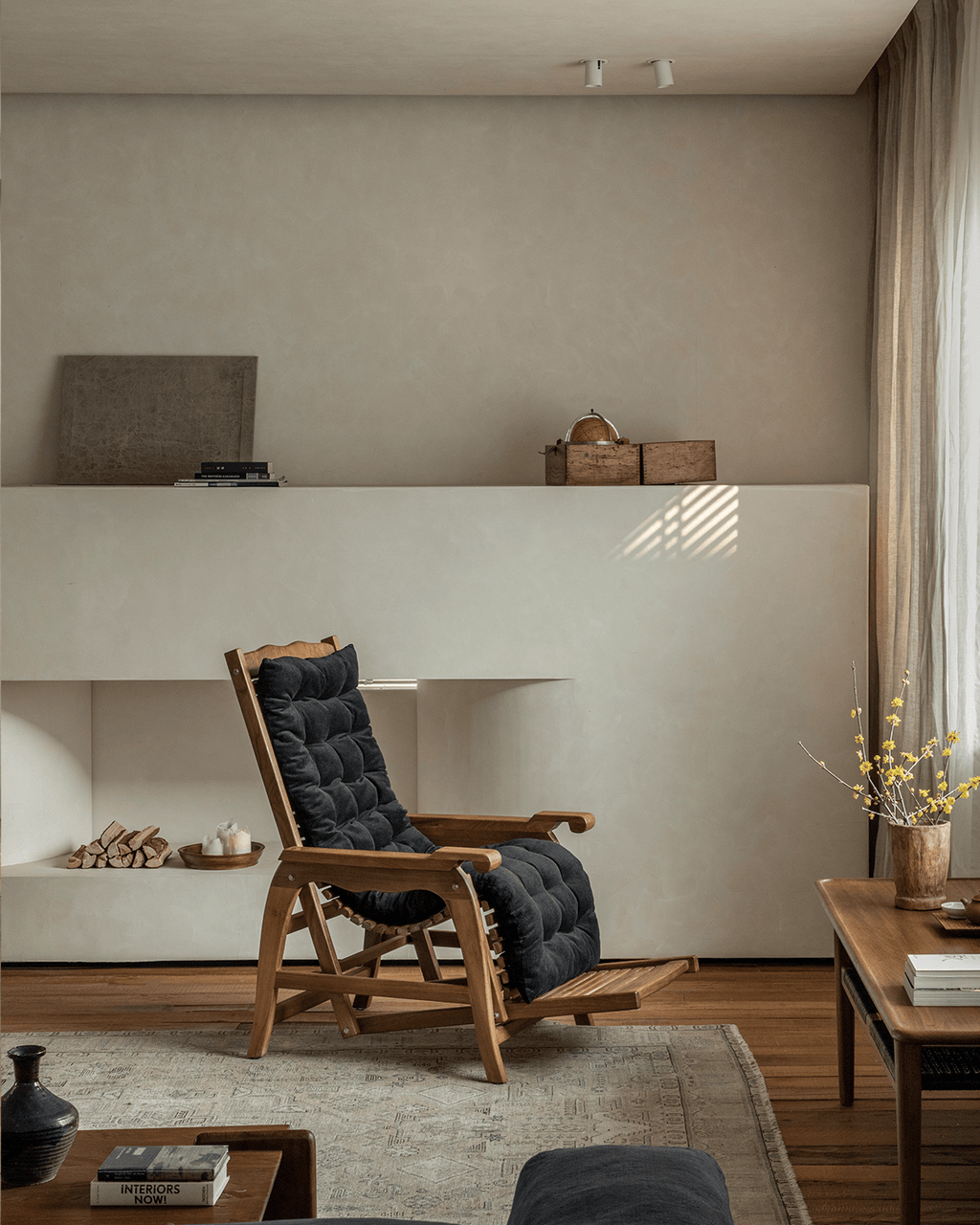 Chaise à roulettes