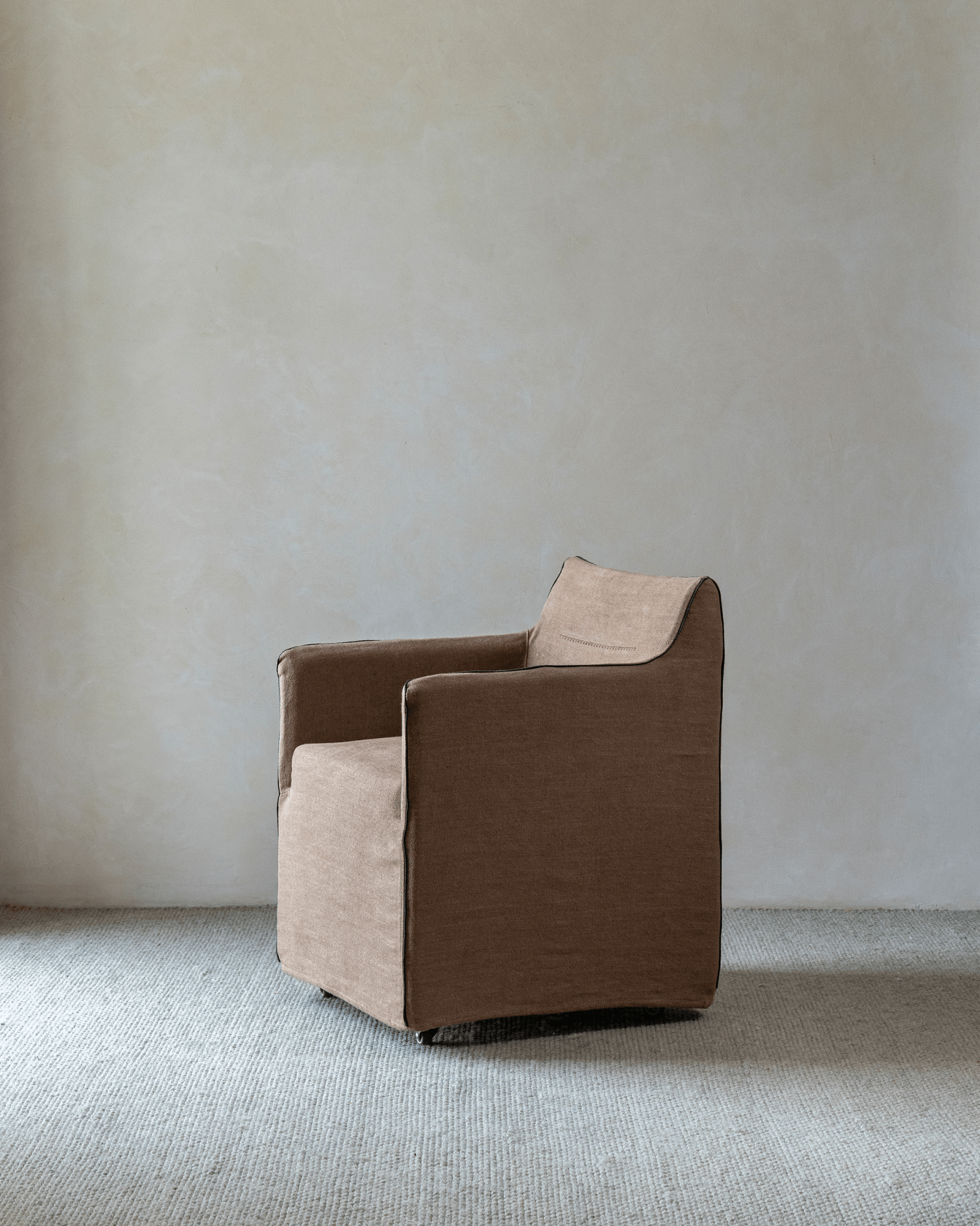 Housse de chaise en lin Ducy