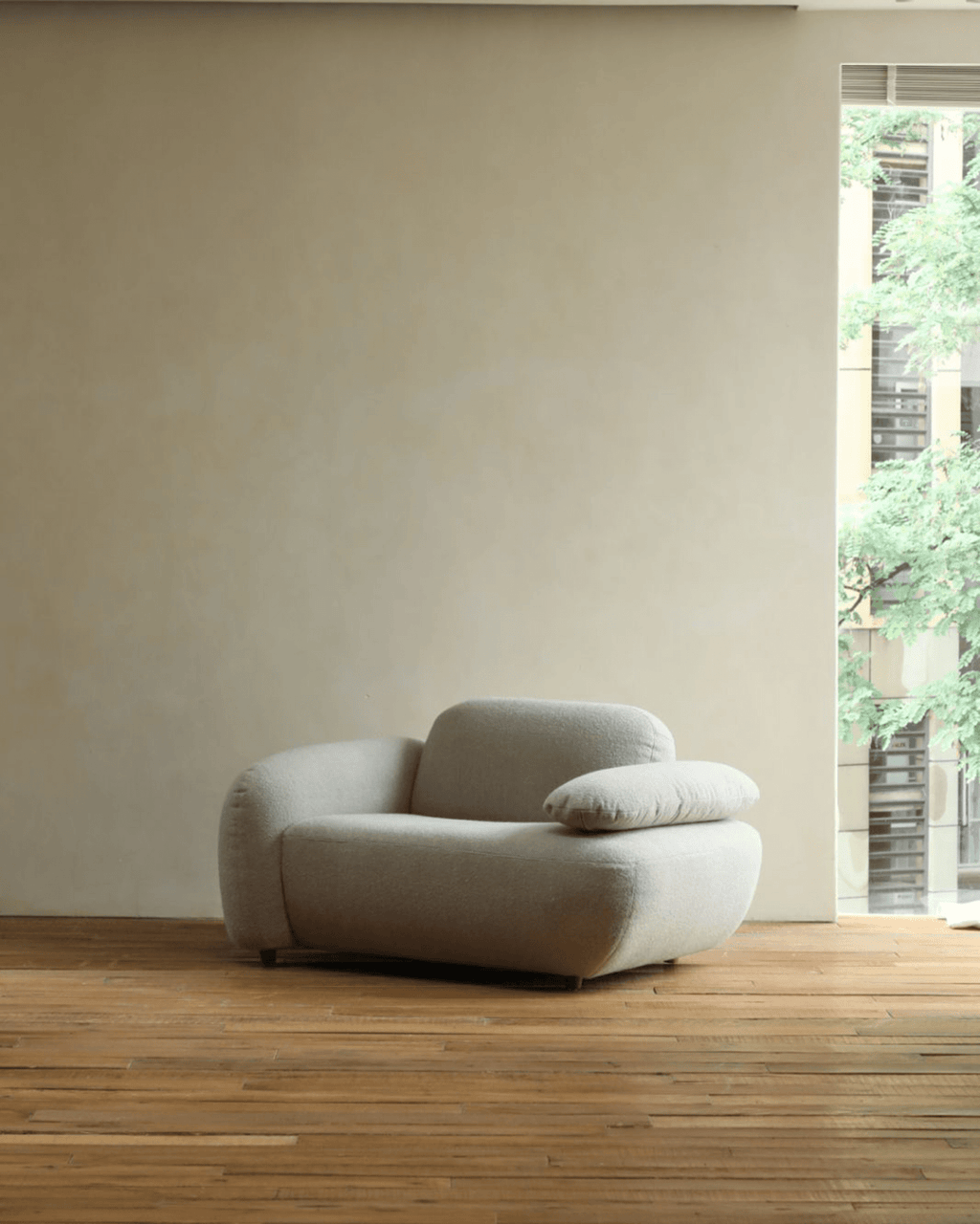 Fauteuil Gestein Bouclé