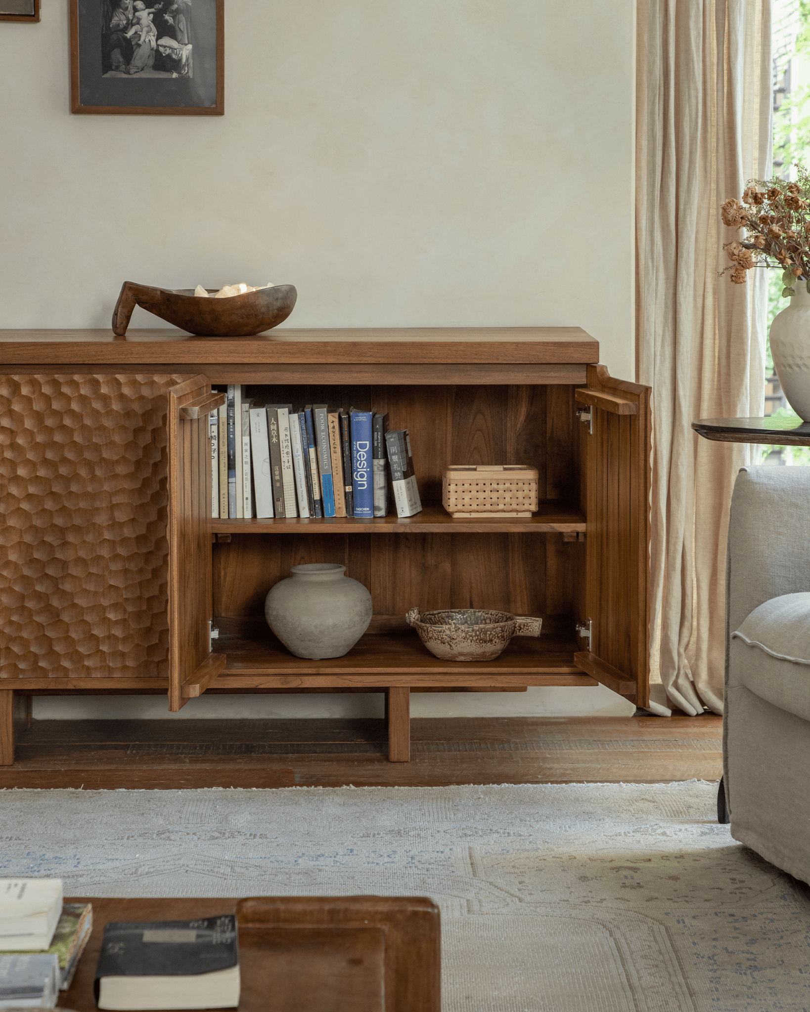 Buffet en nid d'abeille n°4