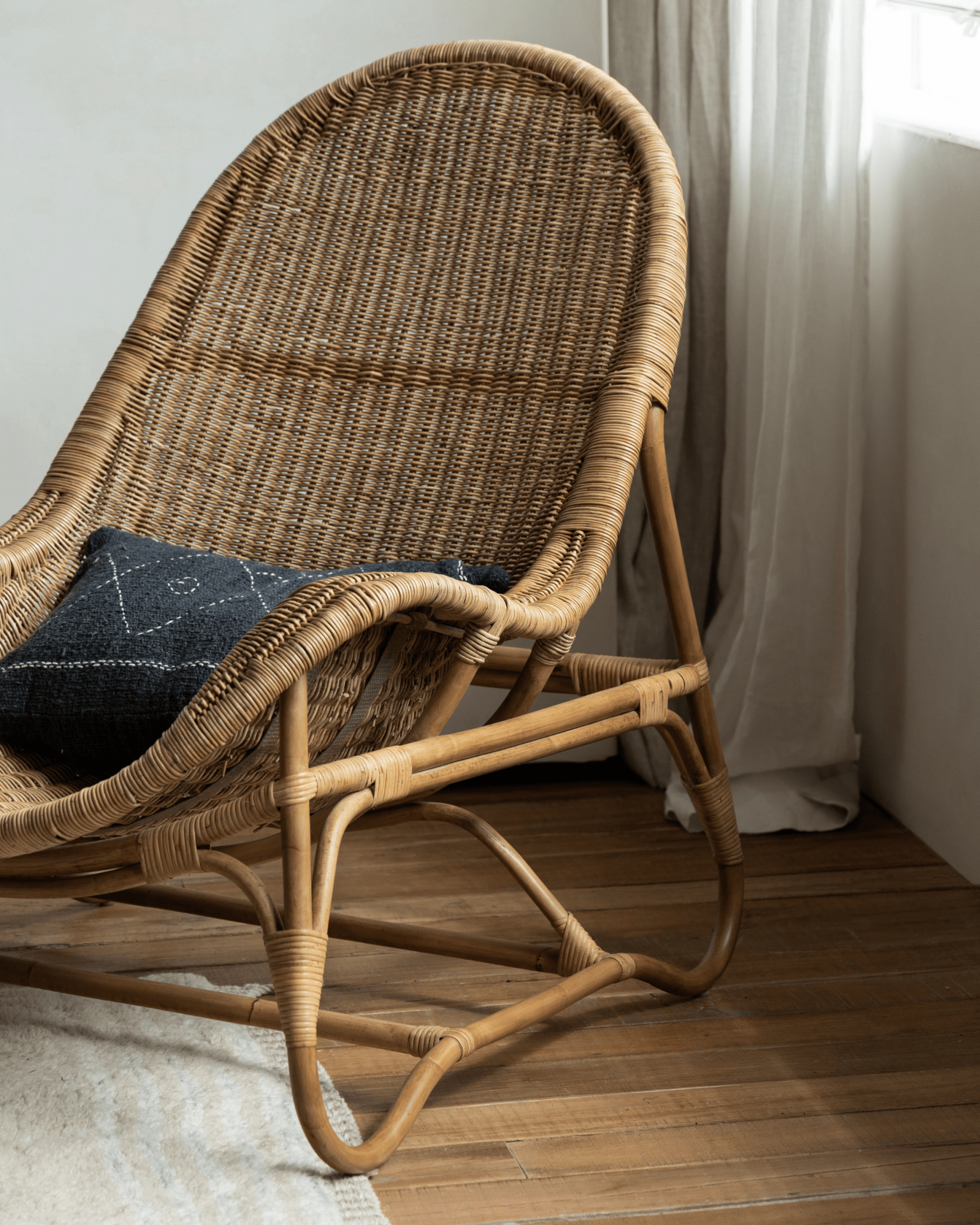 Fauteuil en rotin Buffier