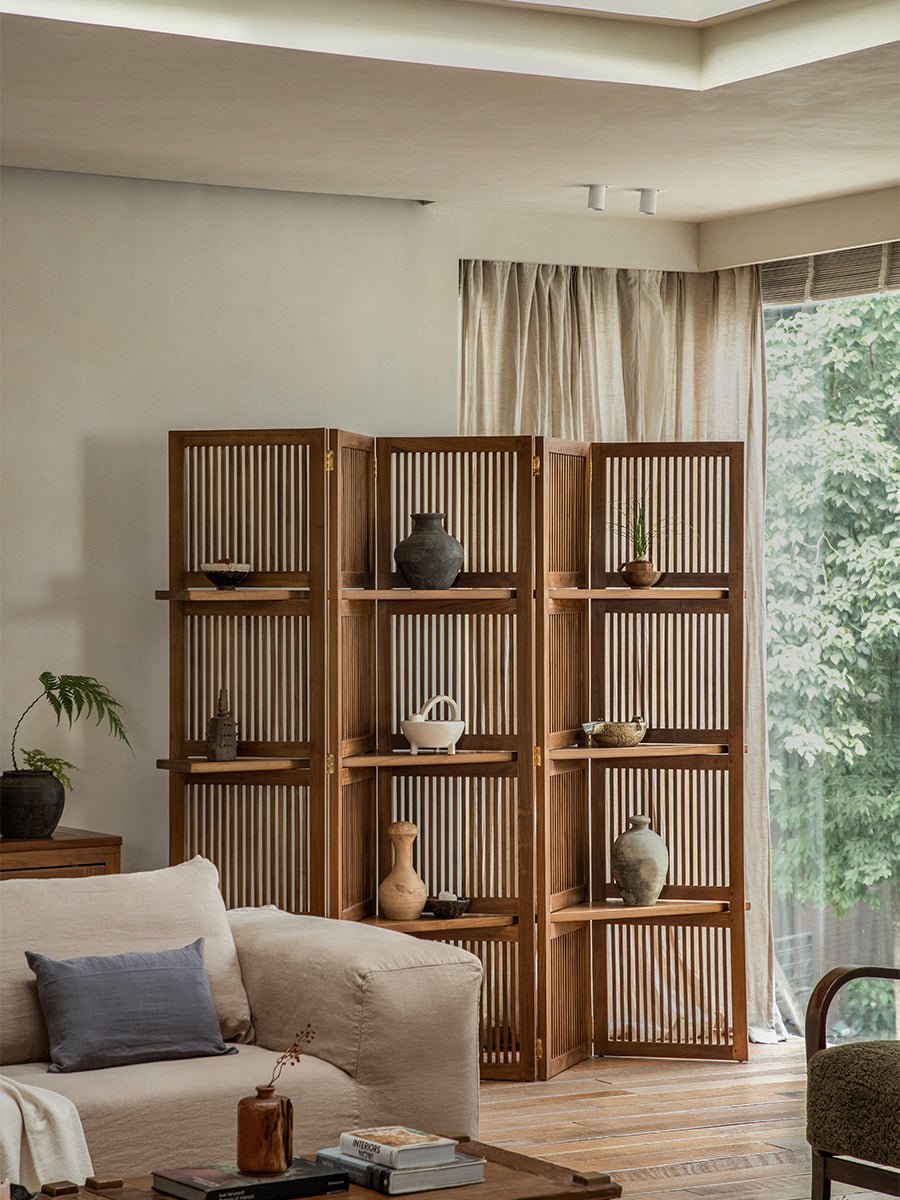 Paravent en bois sylvestre