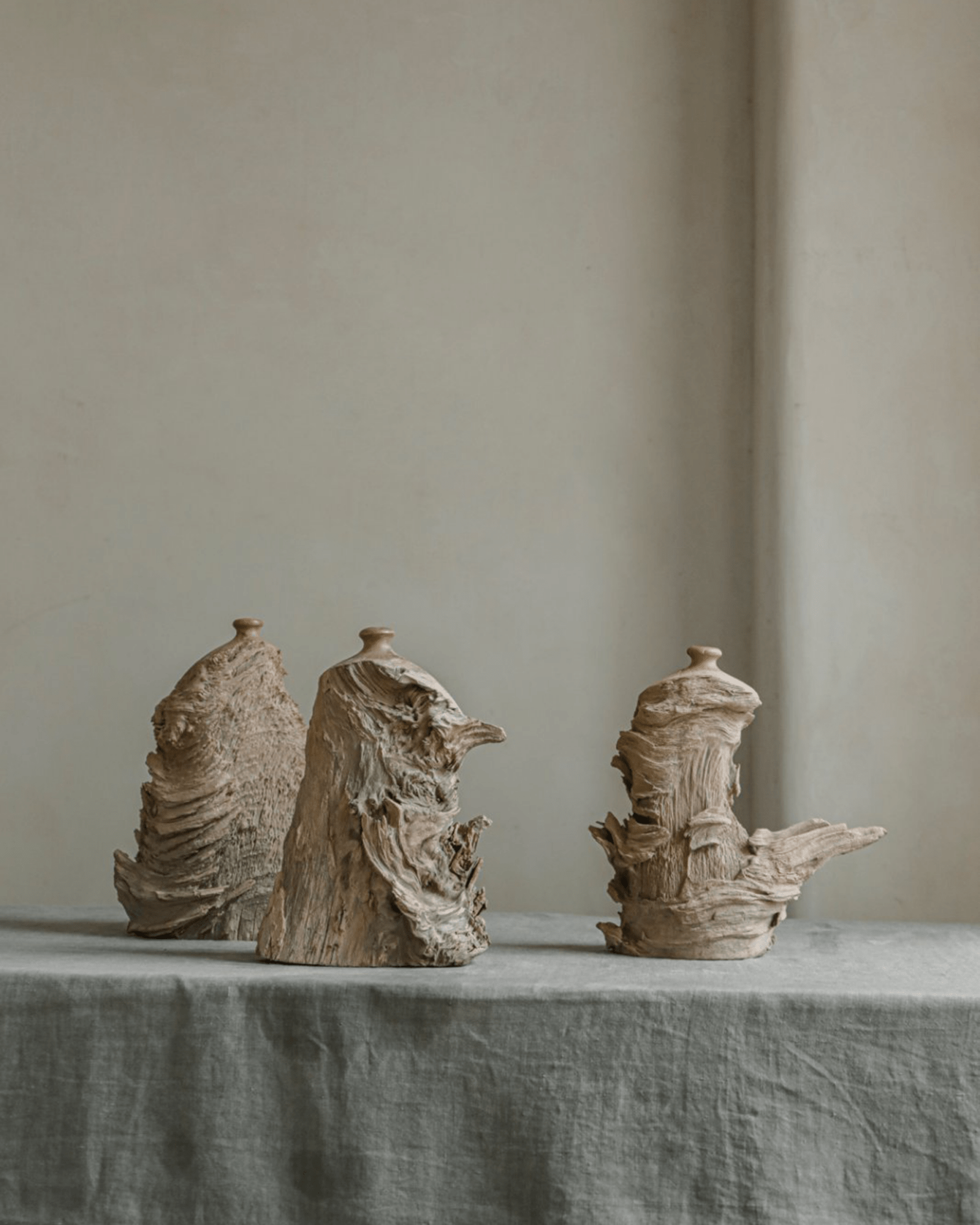 Vase ondulé
