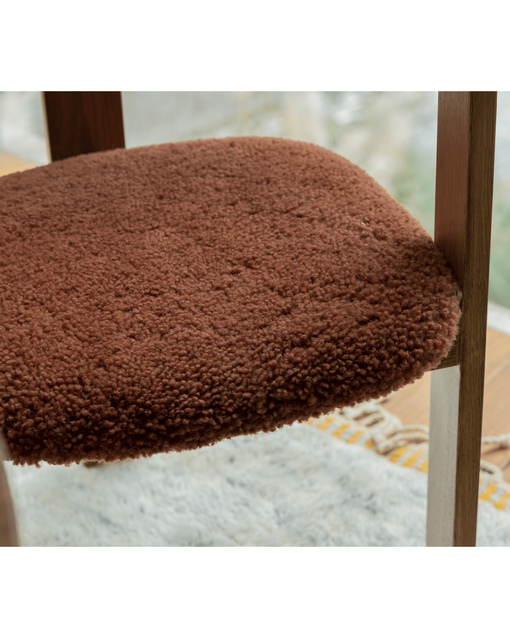 Chaise en peau de mouton Pamplona